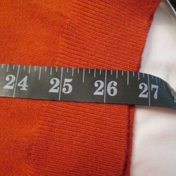 Love Ellie Rust V-Neck Criss Cross Back Lightweight Sweater-XL-NWOT - Picture 11 of 13